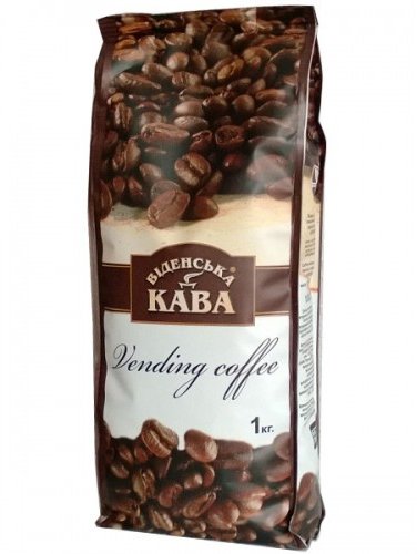 

Кава Віденська кава Espresso Vending у зернах 1 кг (4820000370752)