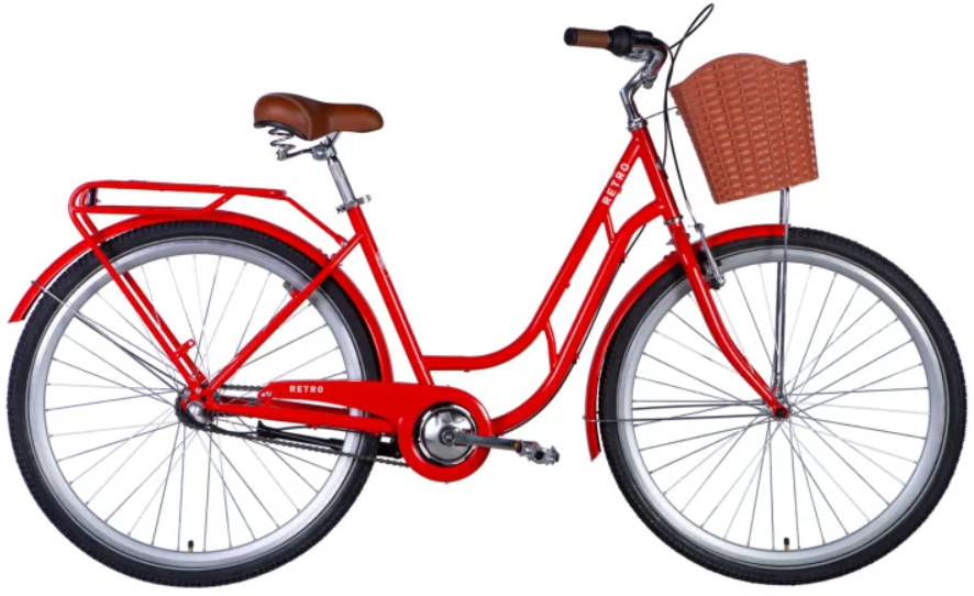 Акція на Dorozhnik Retro Velosteel 28 рама-19" оранжевый 2024 (OPS-D-28-384) від Stylus