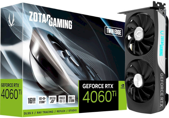 

Zotac Gaming GeForce Rtx 4060 Ti 16GB Twin Edge (ZT-D40620E-10M)