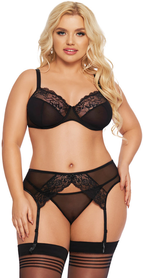 

Комплект білизни SoftLine - Marella, Xxxl (black)