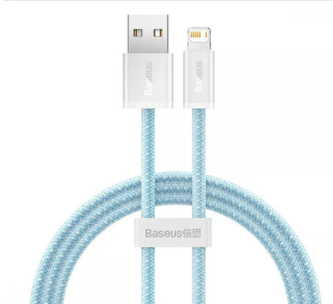 

Baseus Usb Cable to Lightning Dynamic Series Fast Charging 2.4A 1m Blue (CALD000403)