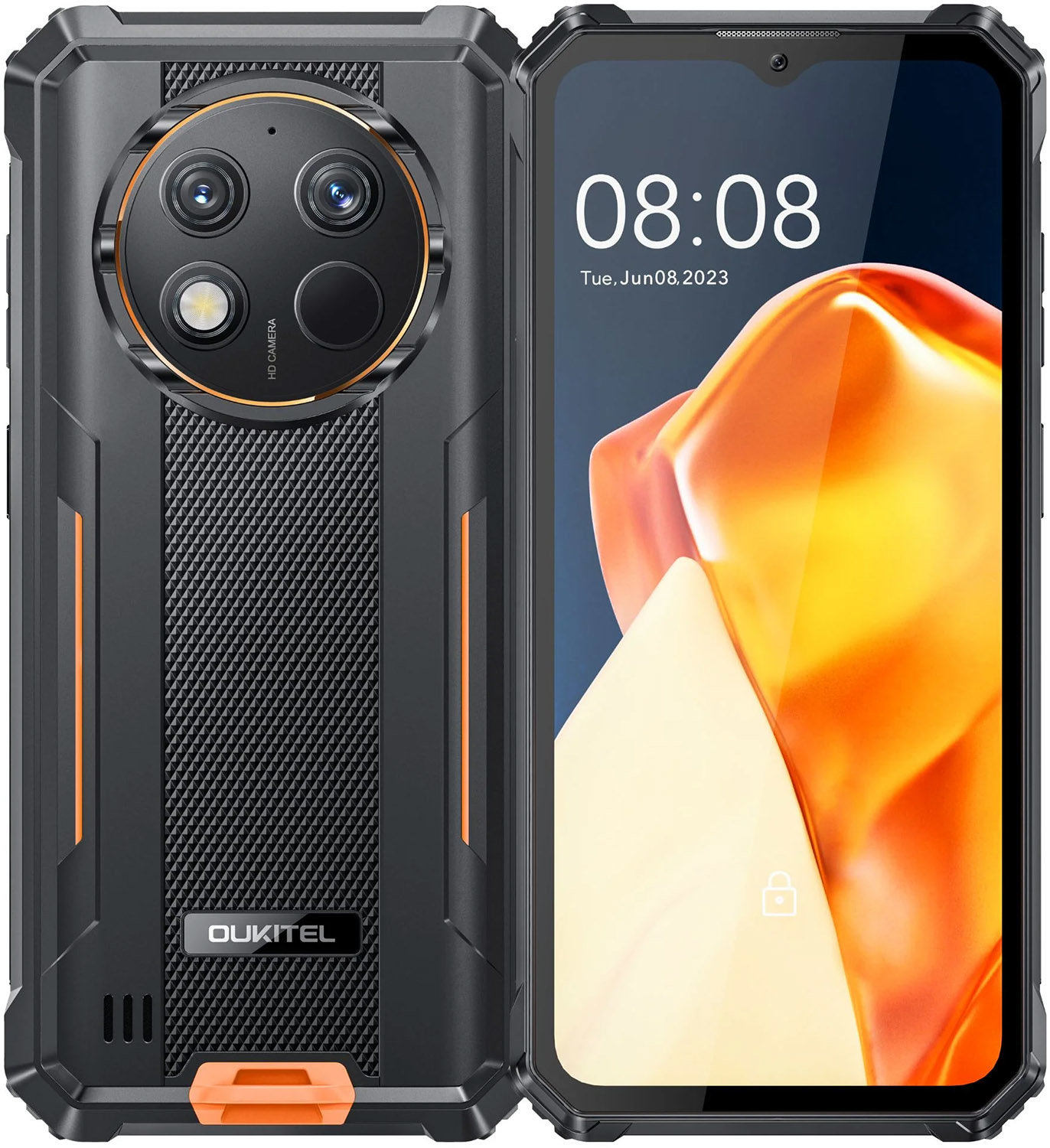 Акція на Oukitel WP28S 4/128Gb Orange (UA UCRF) від Stylus