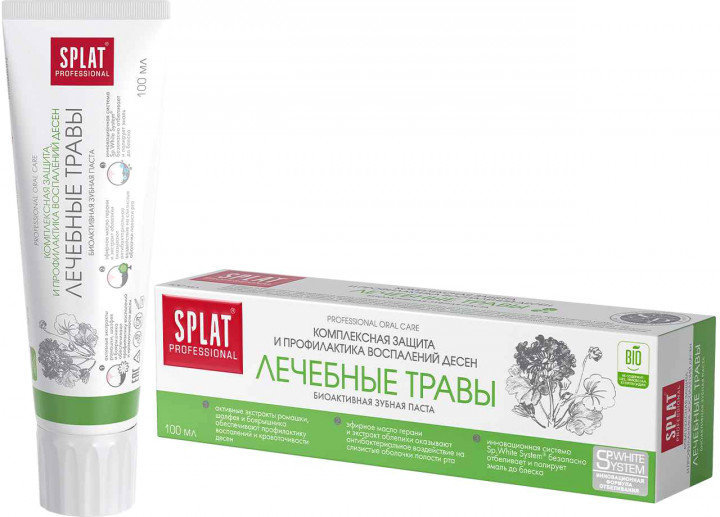 

Splat Professional Medical Herbs Зубная паста "Лечебные травы" 100 ml