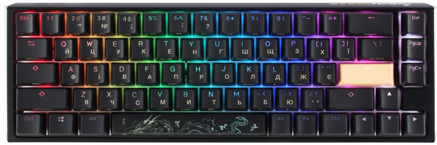 Акція на Ducky One 3 Sf Cherry Mx Brown Rgb Black Ua (DKON2167ST-BUAPXCLAWSC1) від Stylus