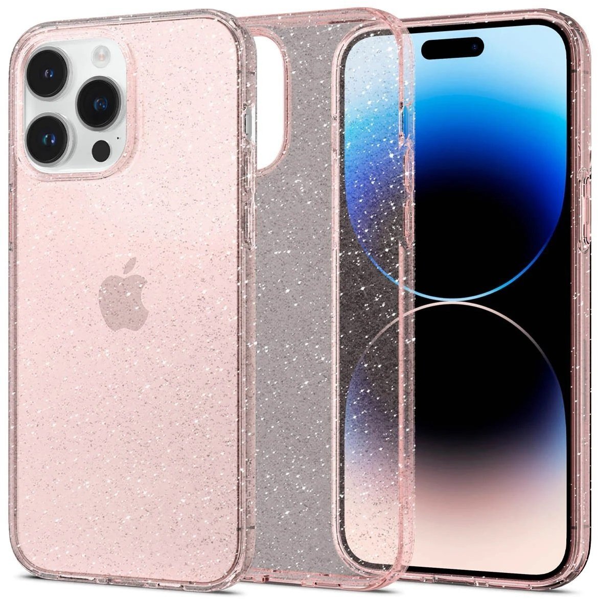 

Spigen Liquid Crystal Glitter Rose Quartz (ACS04955) for iPhone 14 Pro