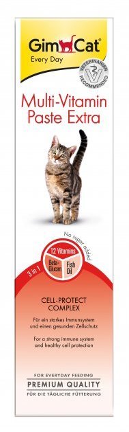 Акція на Мультивитаминная паста GimCat Multi-Vitamin Paste Extra 200 g для котов (4002064401898) від Stylus