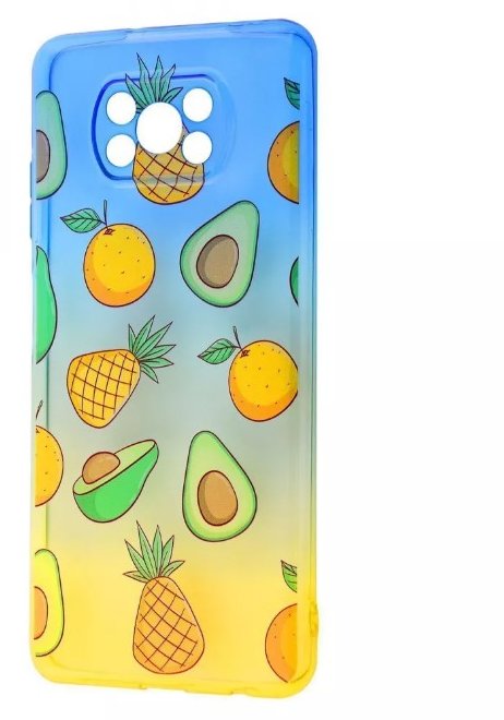 

Wave Sweet & Acid Case Blue/Yellow/Avocado for Xiaomi Poco X3/Poco X3 Pro