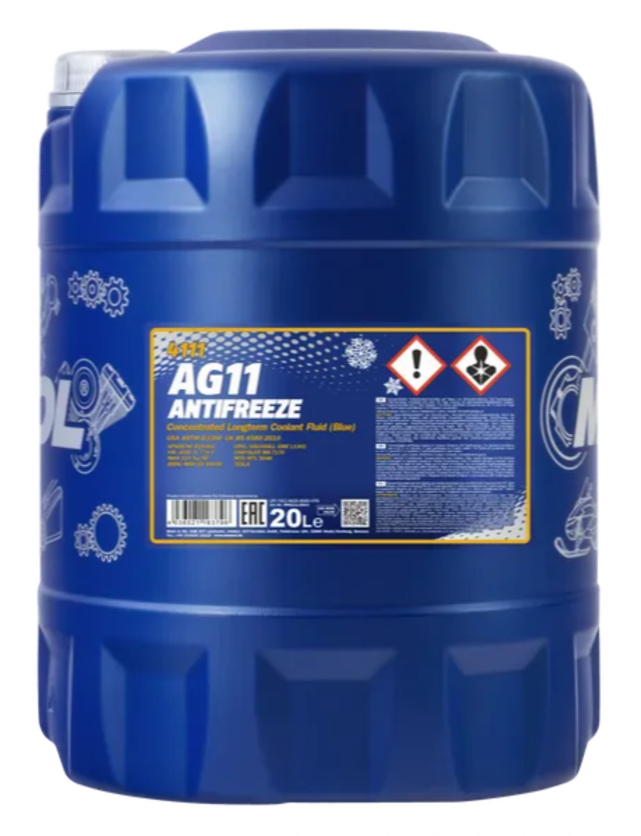 

Антифриз Mannol Longt Antifreeze AG11 концентрат 20 л Blue (MN4111-20)