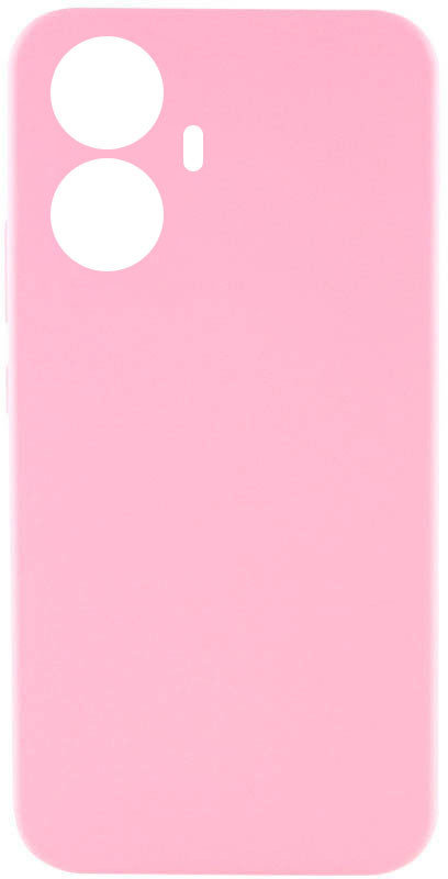 

Lakshmi Case Silicone Cover Full Camera Light Pink for Realme C55