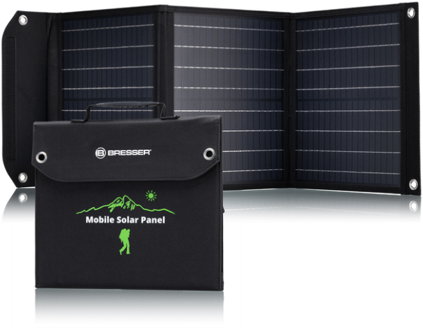 

Портативний зарядний пристрій сонячна панель Bresser Mobile Solar Charger 40 Watt Usb Dc (3810040) (930149)