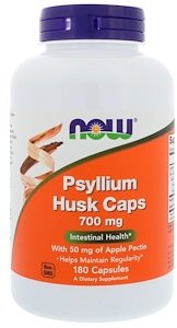 Акція на Now Foods Psyllium Husks Caps 700 mg 180 caps (Шелуха семян подорожника) від Stylus