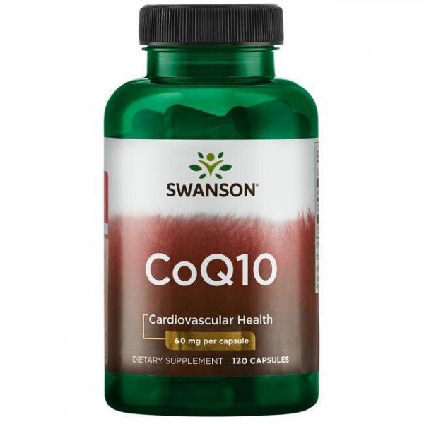 

Swanson Ultra CoQ10 60 mg Коэнзим Q10 120 капсул