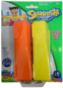 

Набор для лепки Irvin Toys Skwooshi желтый с оранжевым (30013)