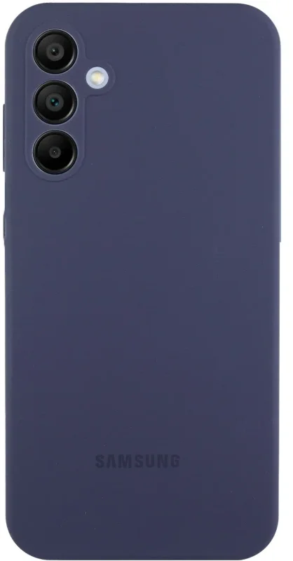 

Lakshmi Premium Silicone Case з Logo Full Camera Midnight Blue Samsung A366 Galaxy A36 5G