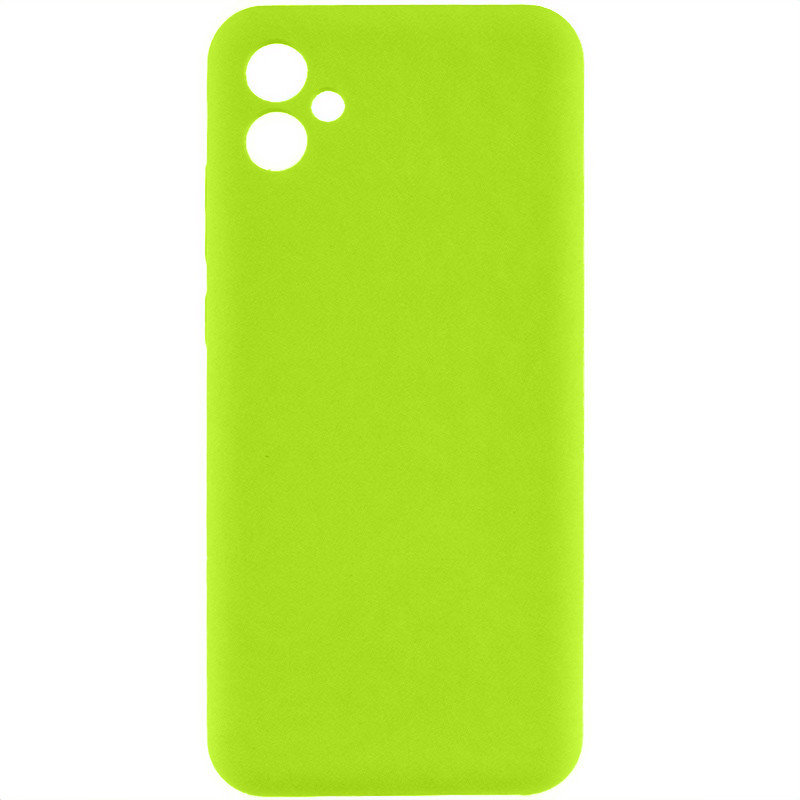 

Tpu Case Getman Liquid Silk Full Camera Neon Green for Samsung A065 Galaxy A06