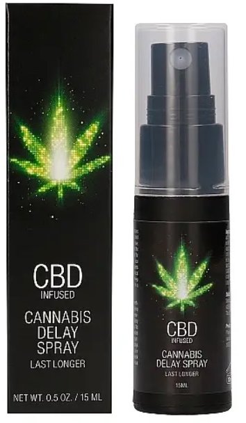 

Спрей пролонгирующий Shots - Cbd Cannabis Delay Spray, 15 ml