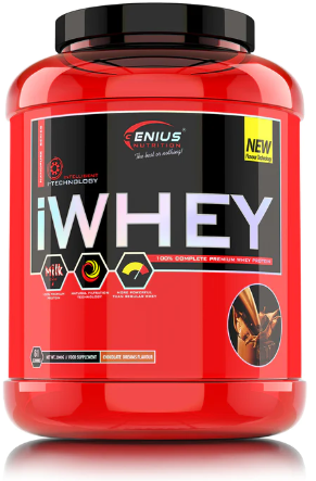 Акція на Genius Nutrition iWhey 2000 g / 61 servings / Chocolate від Stylus