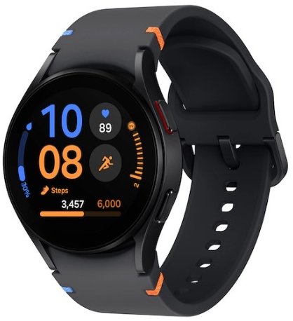 Акція на Samsung Galaxy Watch Fe 40mm Black (SM-R861NZKA) від Y.UA