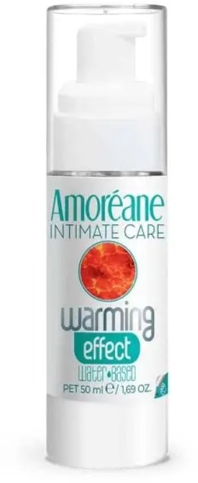 

Гель-лубрикант Amoreane Med Water Based Lubricant Warming Effect с фитопланктоном, 50 мл