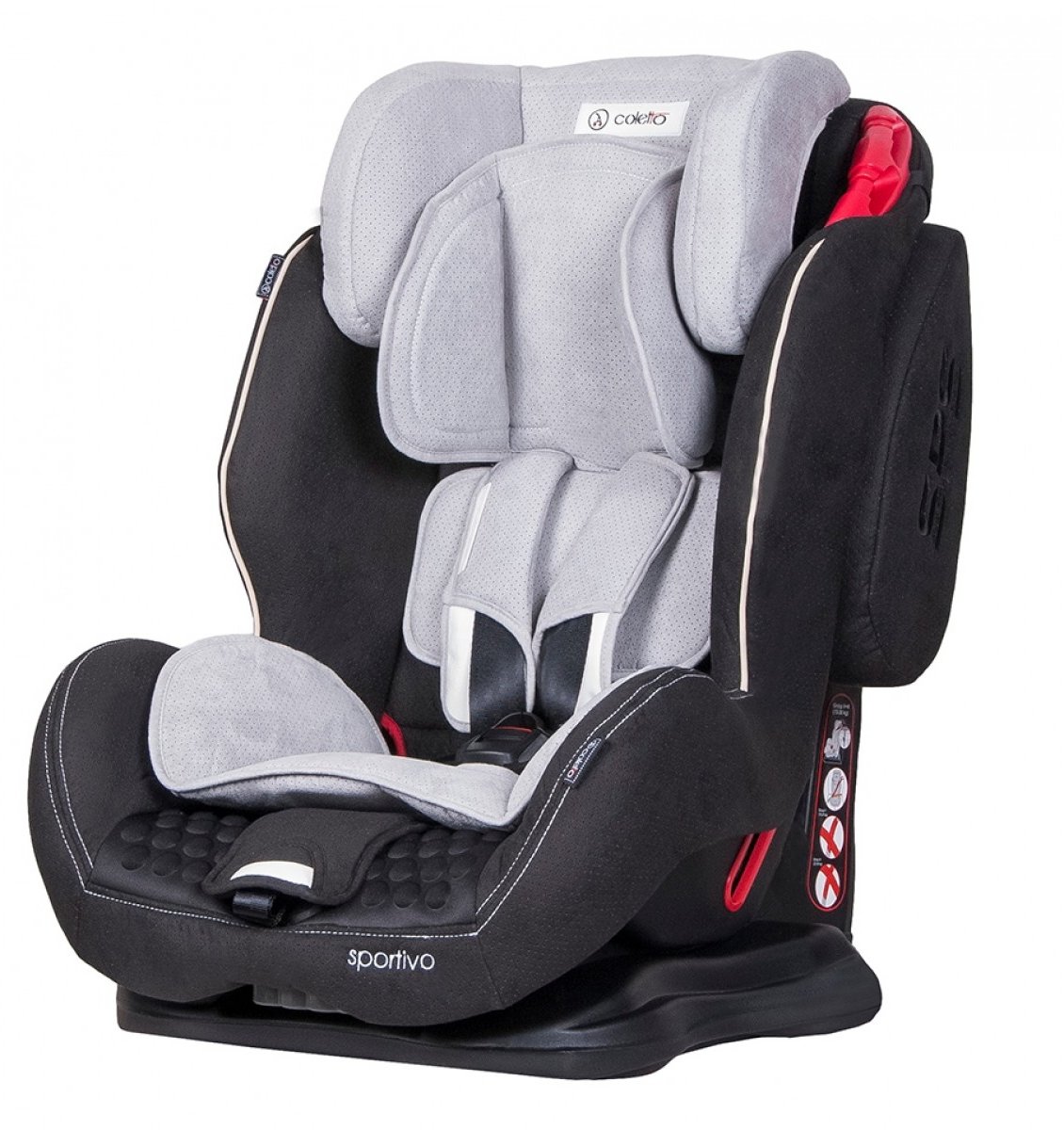 

Автокресло Coletto Sportivo 9-36 9024-CS-10/13, grey/black