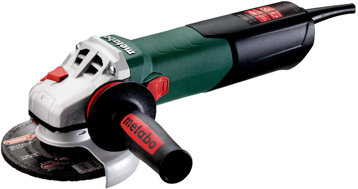 

Болгарка (кутова шліфувальна) Metabo Wev 17-125 Quick (600516000)