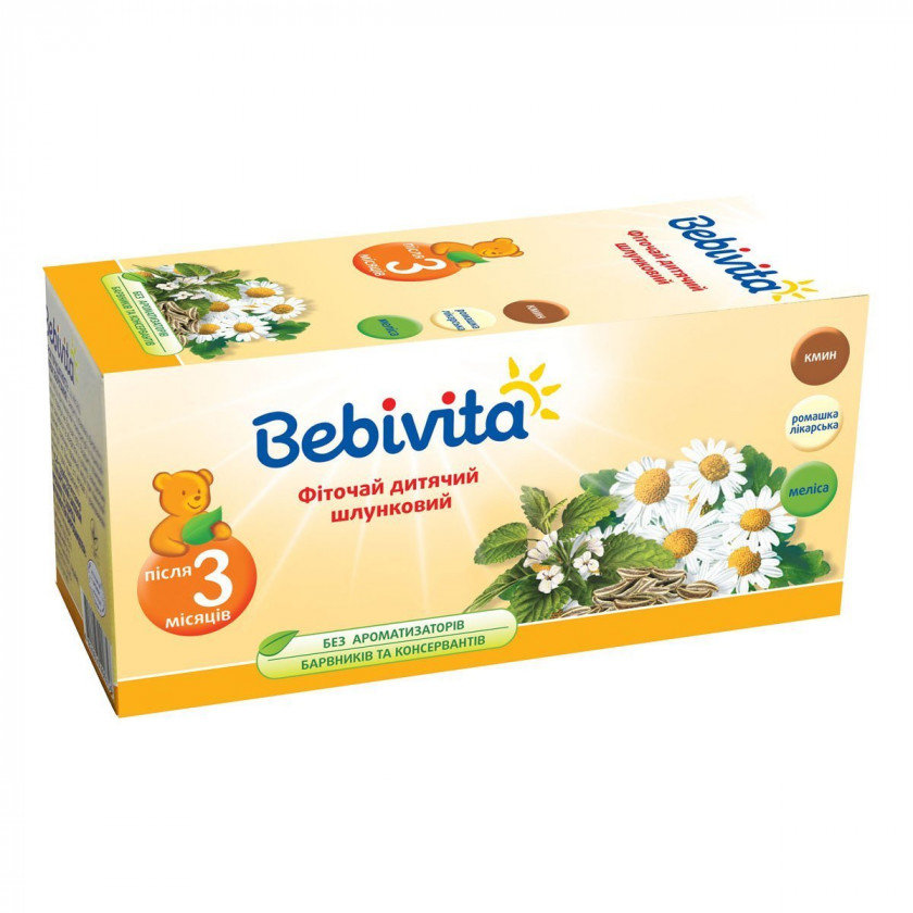 

Bebivita фиточай желудочный (пак 20 шт.по 1.5) (4820025490602)