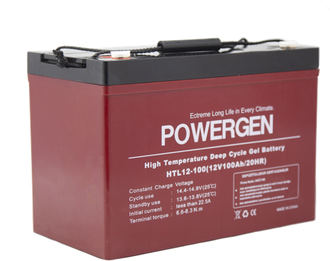 

Аккумуляторная батарея PowerGen 12V 100Ah (HTL12-100)