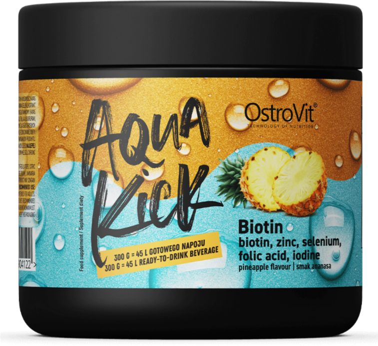 

OstroVit Aqua Kick Biotin Биотин 300 г вкус ананас