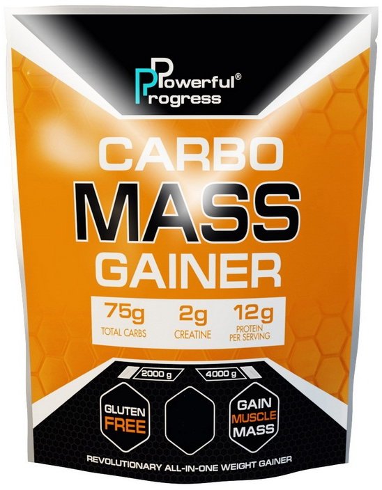 

Powerful Progress Carbo Mass Gainer 4000 g /40 servings/ Oreo