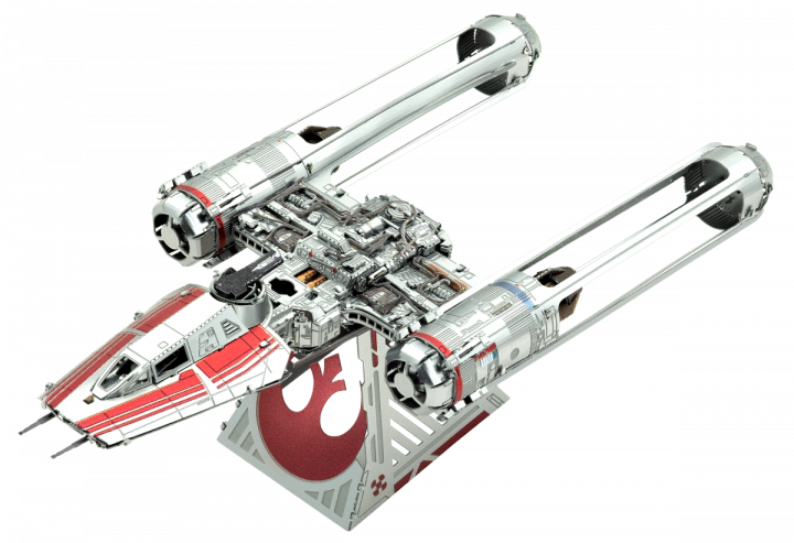 

Металлический 3D конструктор Fascinations Star Wars - Zorri&aposs Y-Wing Fighter, MMS415