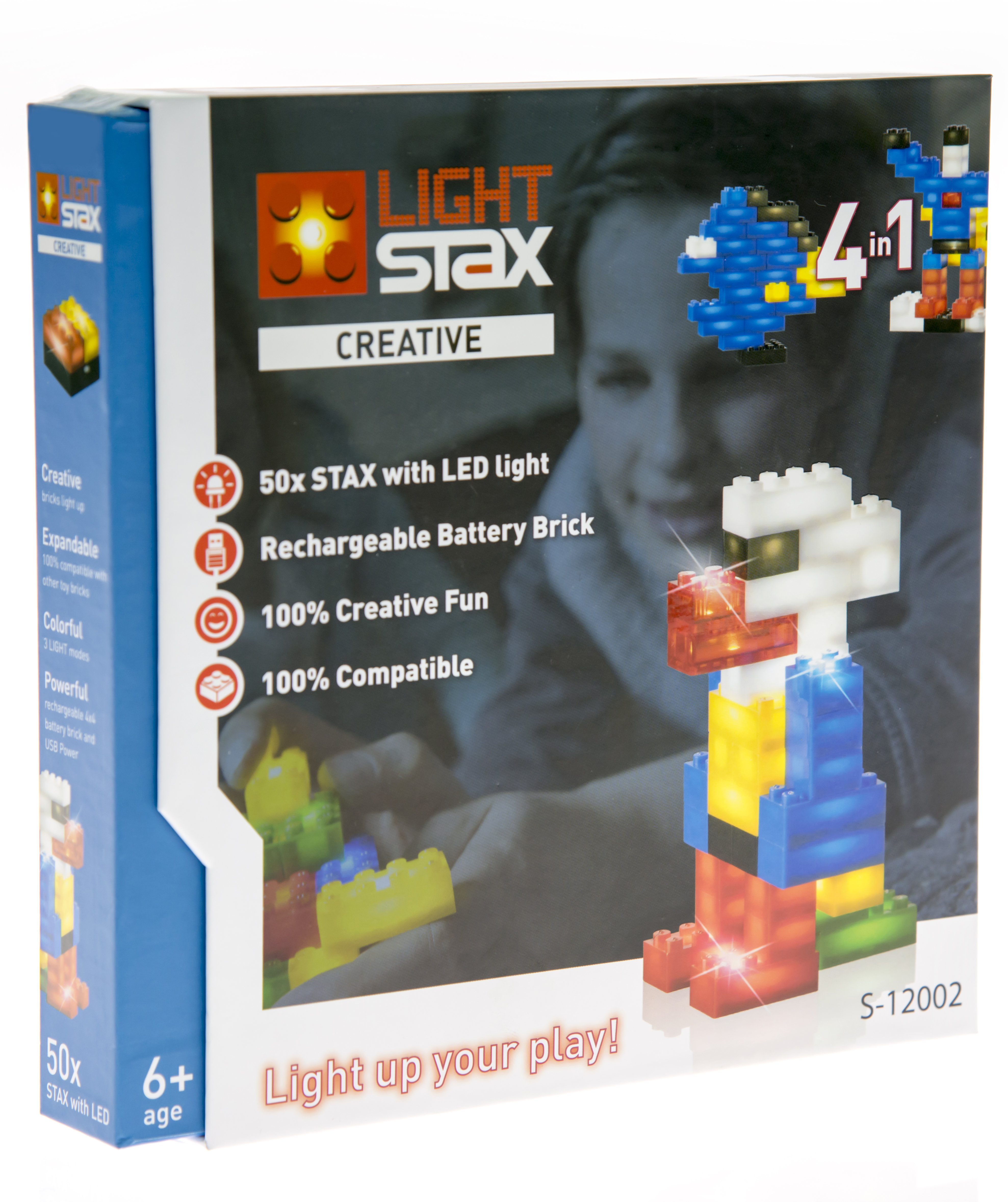 

Конструктор Light Stax Creative с Led подсветкой (LS-S12002)