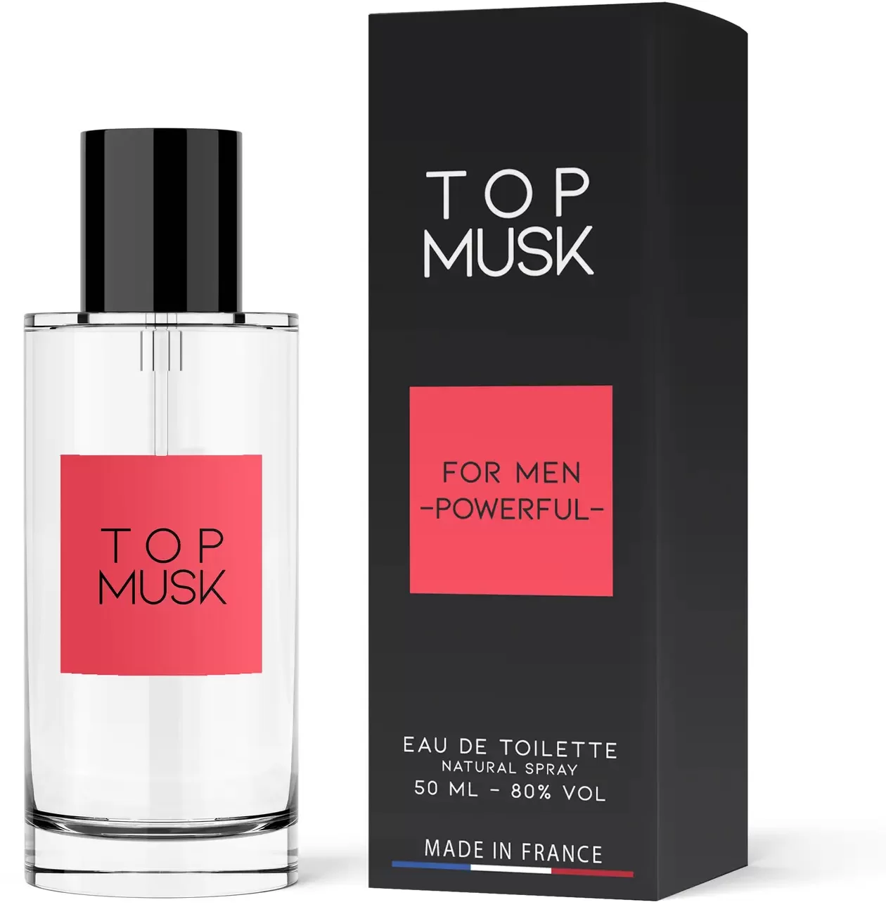 

Туалетна вода з феромонами для чоловіків Top Musk, 50 ml