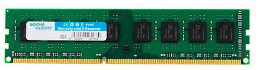 

Golden Memory 4 Gb DDR3 1333 MHz (GM1333D3N9/4G)