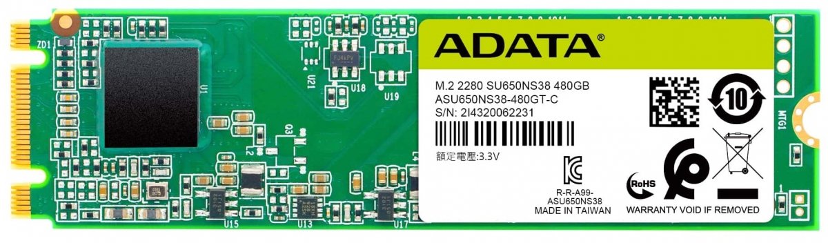 

Adata A-Data Ssd Ultimate SU650 120GB M.2 Sata (ASU650NS38-120GT-C)