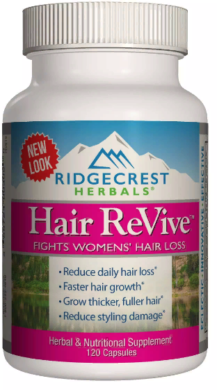 

RidgeCrest Herbals Hair ReVive, 120 Capsules (RCH305)