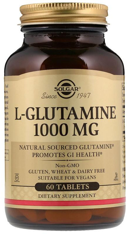 Акція на Solgar L-Glutamine 1000 mg 60 Tablets від Stylus