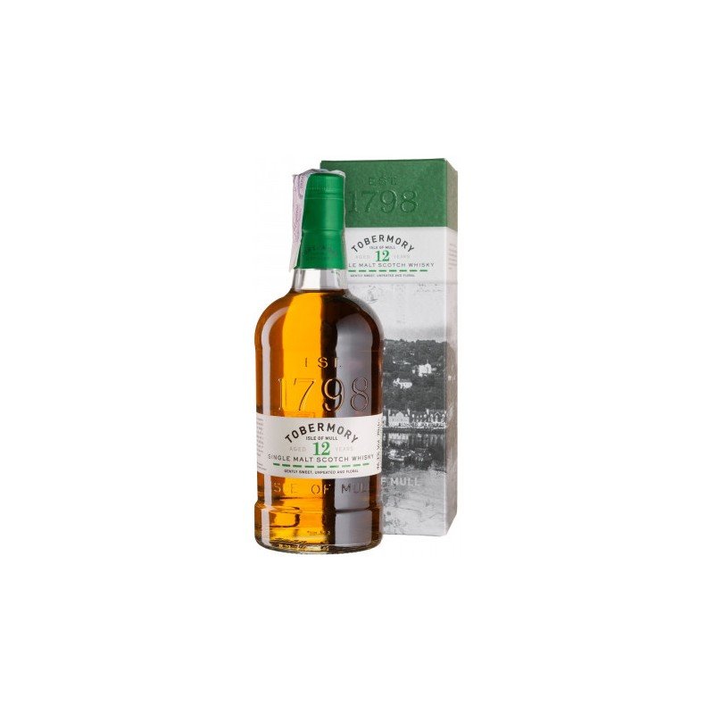 

Віскі Tobermory Tobermory 12yo 0,700, gift box (0,7 л.) (BW47684)