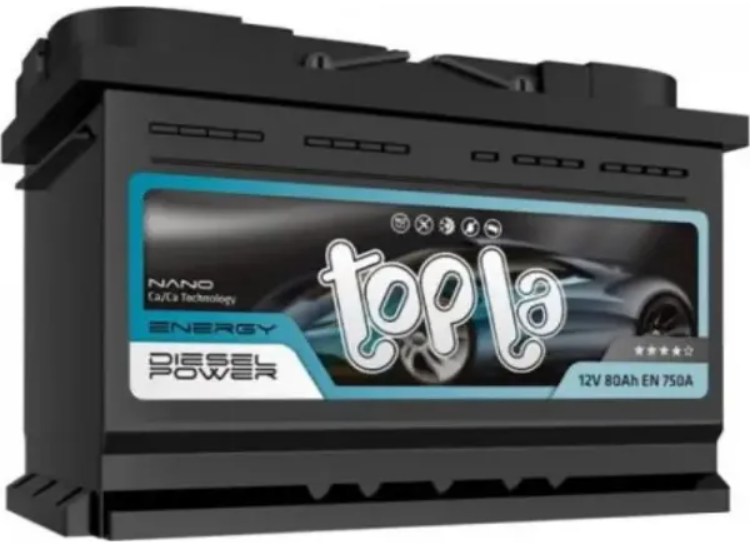 Акція на Автомобильный аккумулятор Topla 80 Ah/12V Energy Euro (0) від Stylus