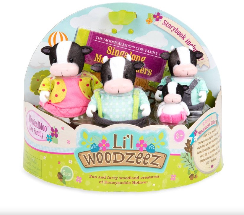 

Набор фигурок Li'l Woodzeez Семья Коровок (6195)