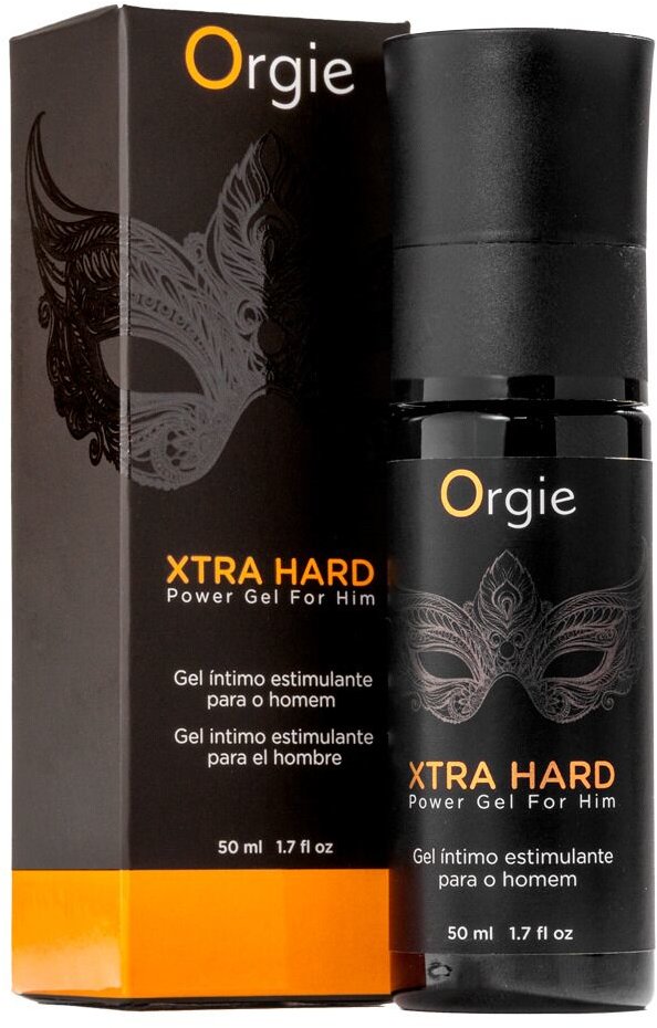 

Гель для стимуляції члена Orgie Xtra Hard Power Gel For Him, 50 мл, розігріває, посилює ерекцію