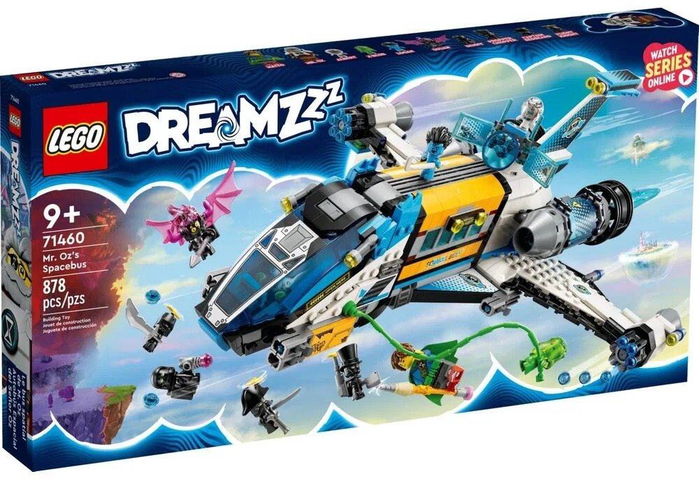 Акція на Конструктор Lego DREAMZzz Космический автобус мистера Оза 878 деталей (71460) від Stylus