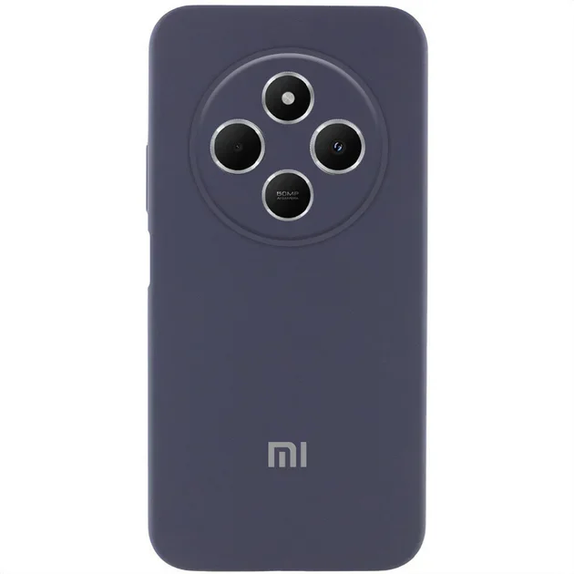 

Lakshmi Premium Case Silicone Cover Full Camera Dark Gray for Xiaomi Redmi 14C / Poco C75