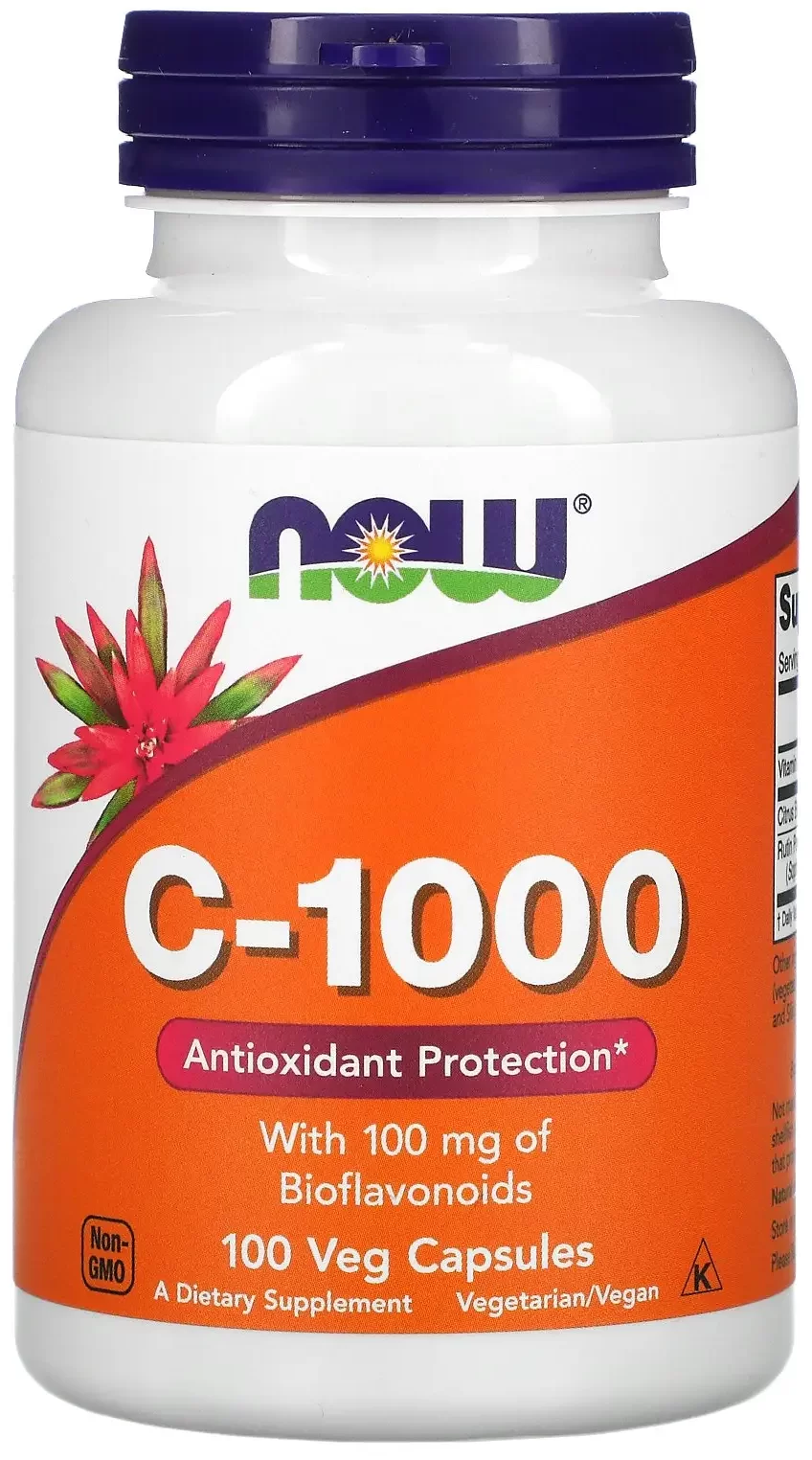 

Now Foods Vitamin C-1000 Caps 100 Vcaps Витамин C-1000