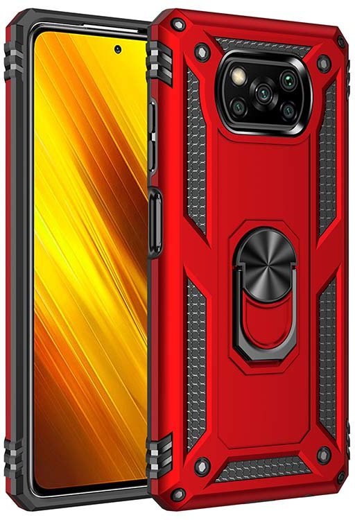 

BeCover Military Red for Xiaomi Poco X3 (705645)