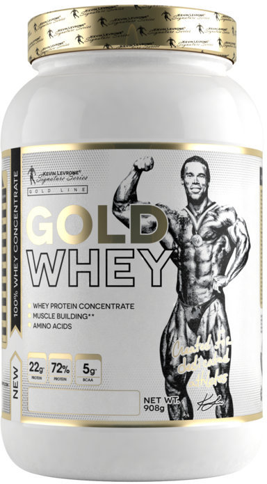 

Kevin Levrone Gold Whey 908 g /30 servings/ Strawberry Banana