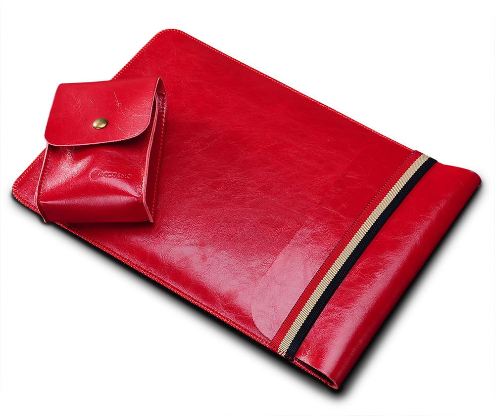 

COTEetCI Leather Sleeve Red (CS5130-RD) for MacBook 13"