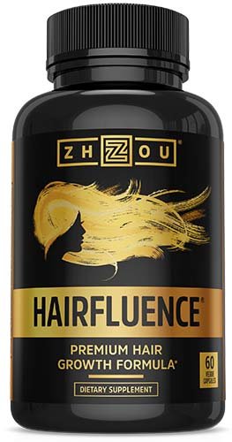 

Zhou NutritionHairfluence Преміум-формула для росту волосся 60 вегетаріанських капсул