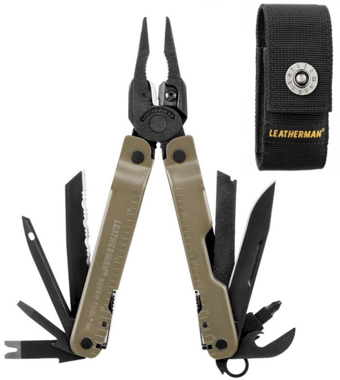 Акція на Leatherman Super Tool 300M Black/Coyote 832762 від Stylus