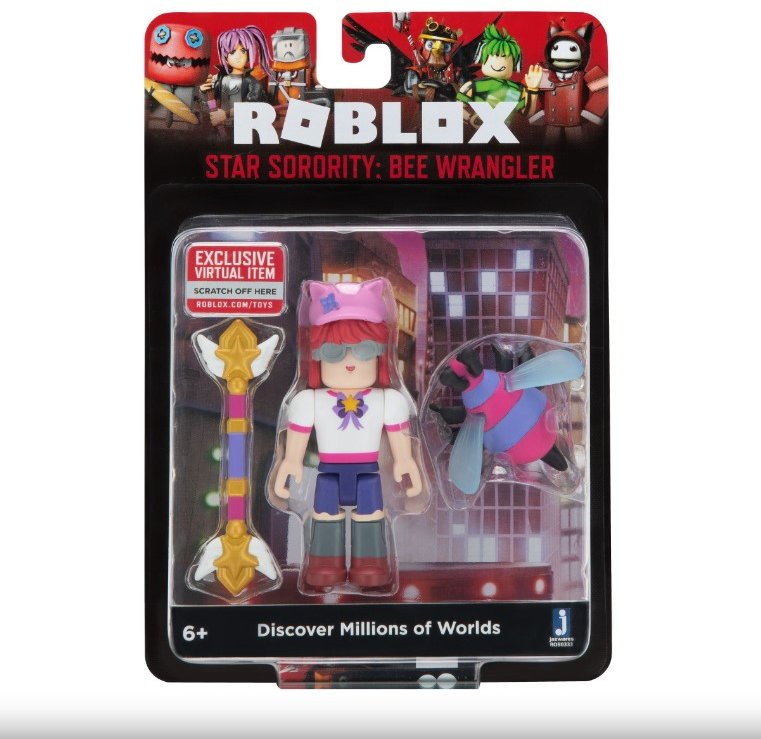 

Игровая коллекционная фигурка Jazwares Roblox Core Figures Star Sorority: Bee Wrangler W8 (ROB0333)