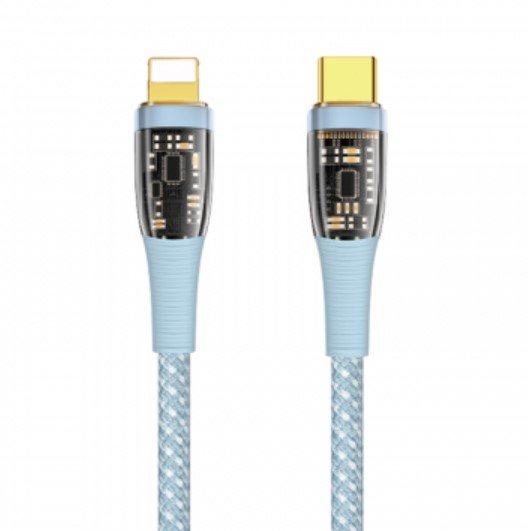 

Wiwu Cable Usb C to Lightning 20W 1.2m Blue (TM01)